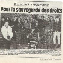 concert antisexiste 1991